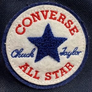 Converse All Star Logo Crossbody Bag Navy Blue/Red One Size Unisex